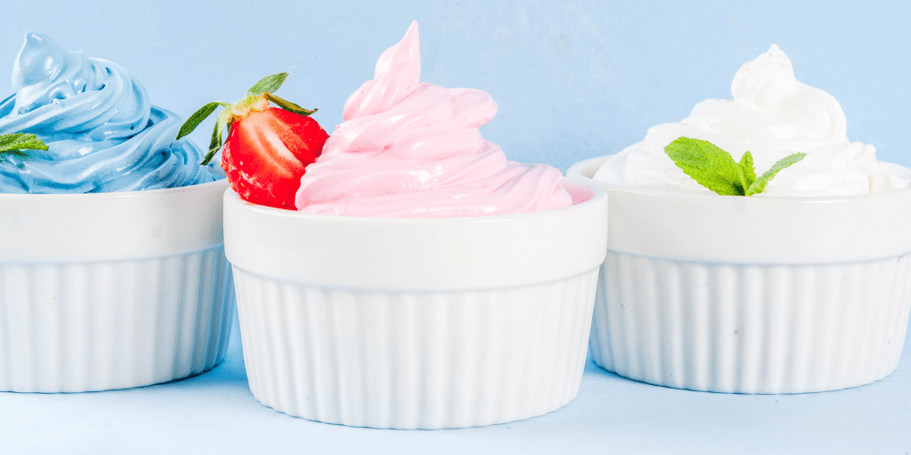 Heerlijke Frozen Yoghurt in 3 smaken en rijk aan eiwitten
