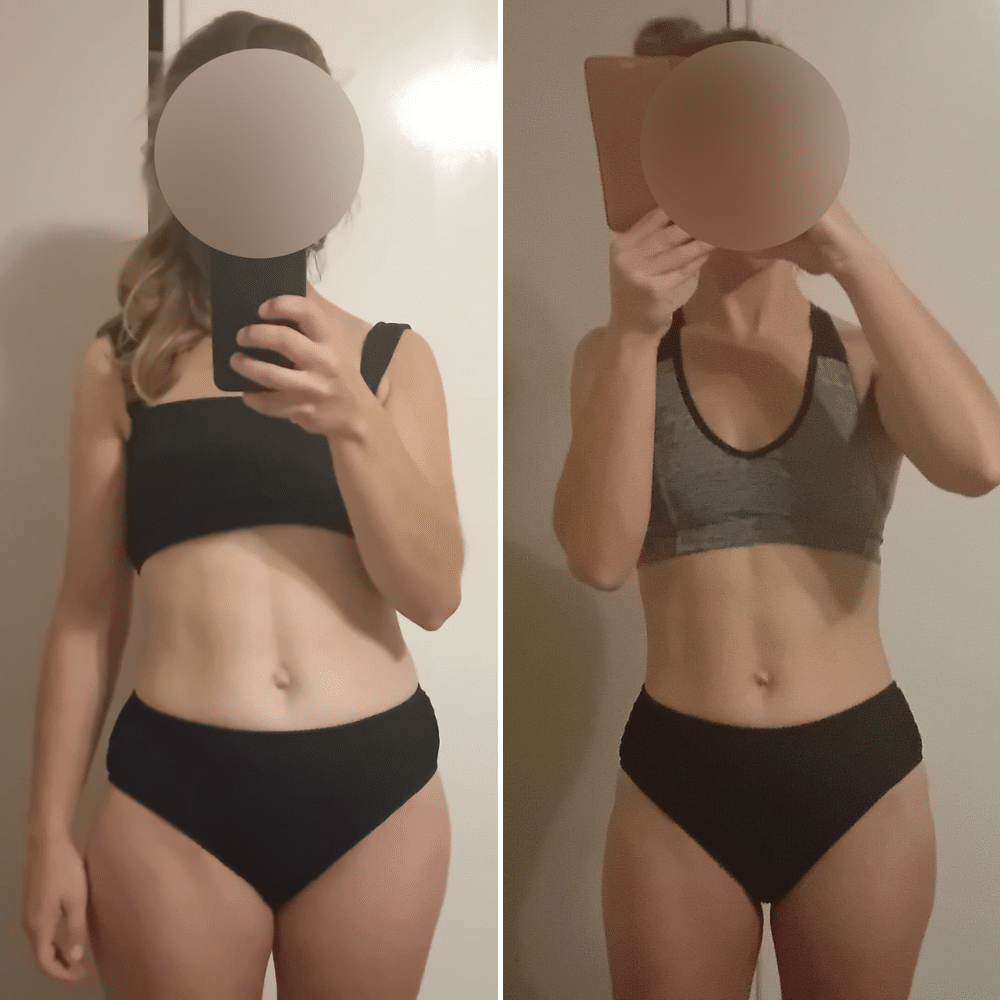 Personal Training klant Annelies heeft een mooi resultaat behaald samen met haar personal trainer bij Triple-Fit