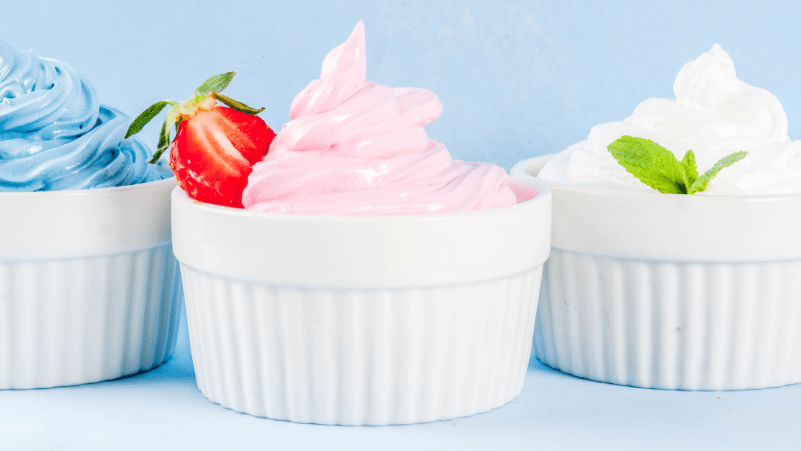 Heerlijke Frozen Yoghurt in 3 smaken en rijk aan eiwitten